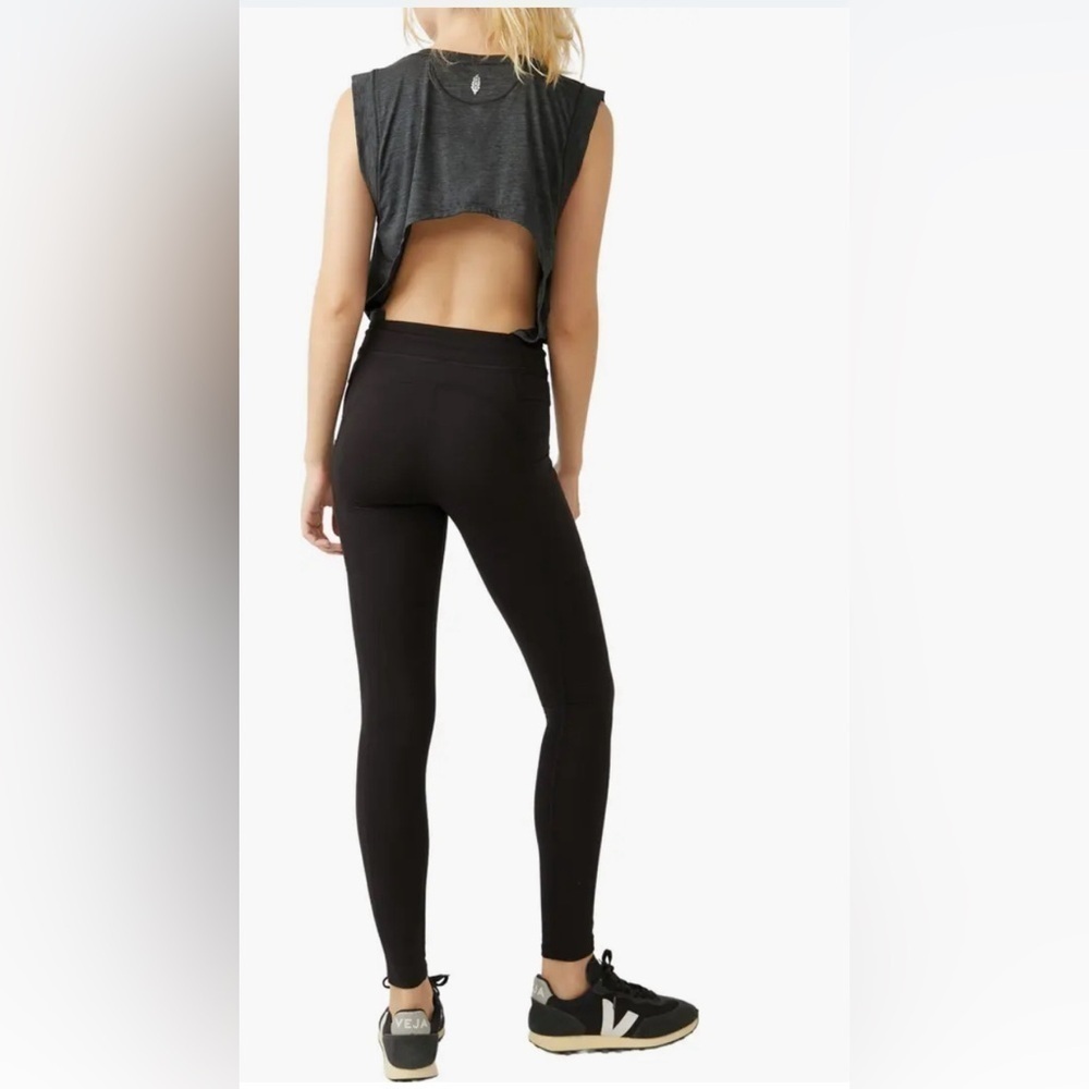 Free People Movement NEW L Off to the Races Sleeveless Jumpsuit travel CASUAL